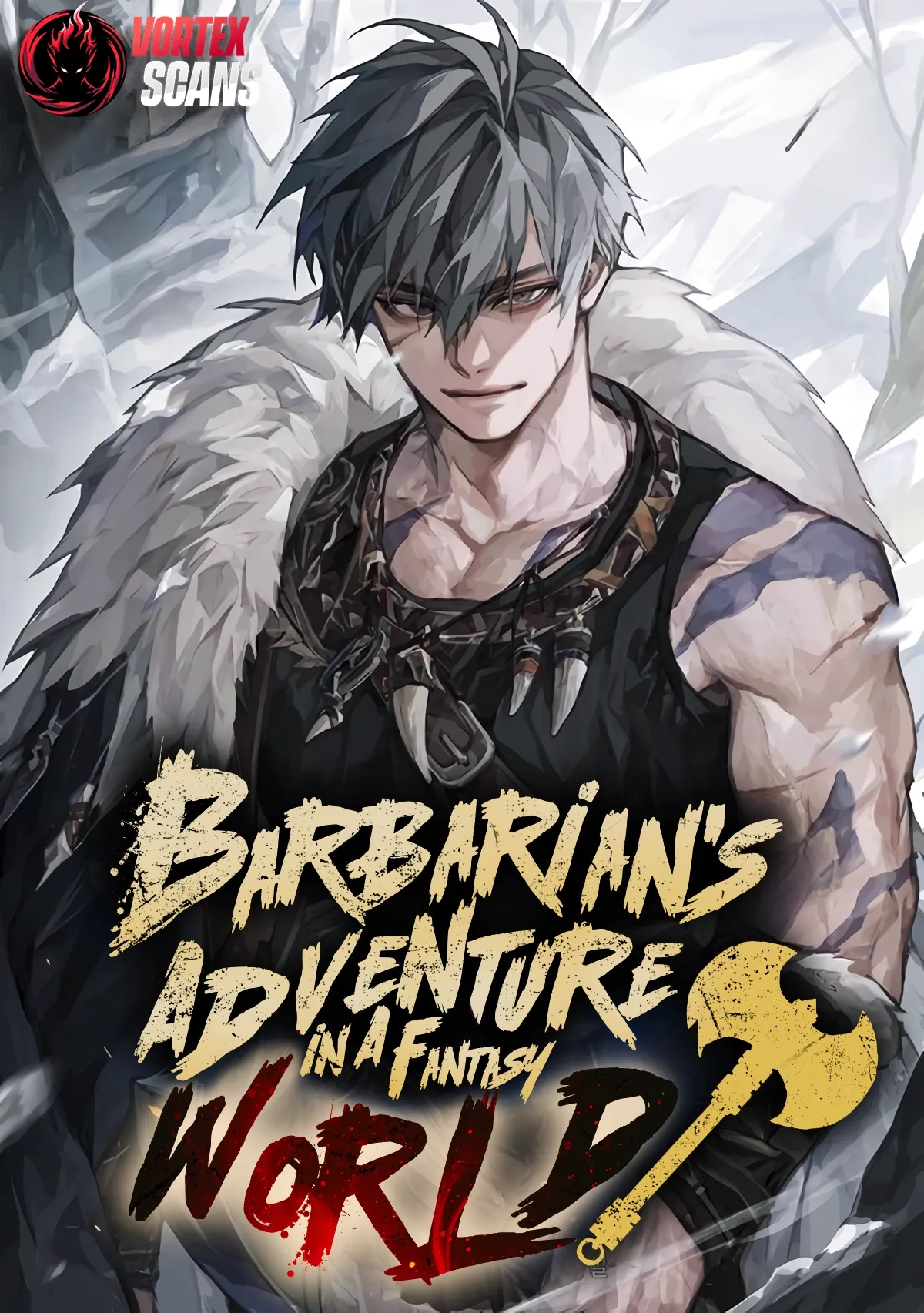 Couverture de Barbarian's Adventure in a Fantasy World