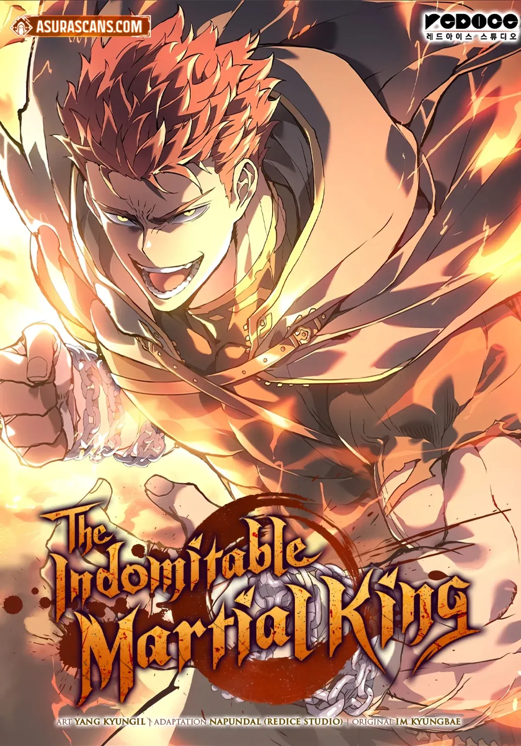 Couverture de The Indomitable Martial King