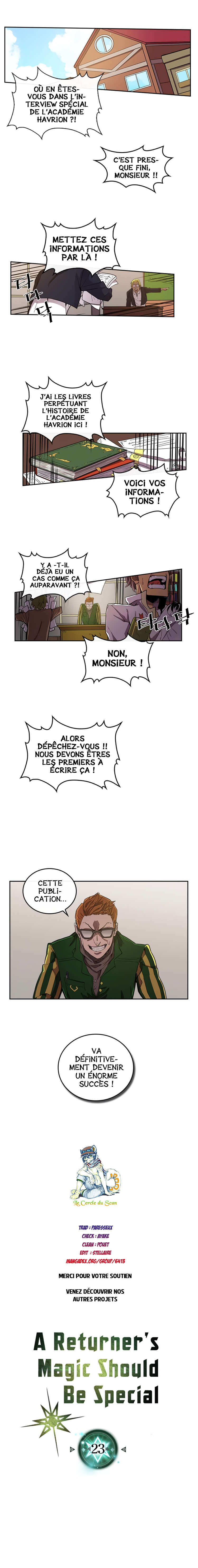 A Returner’s Magic Should Be Special Chapitre 23 - Page 1