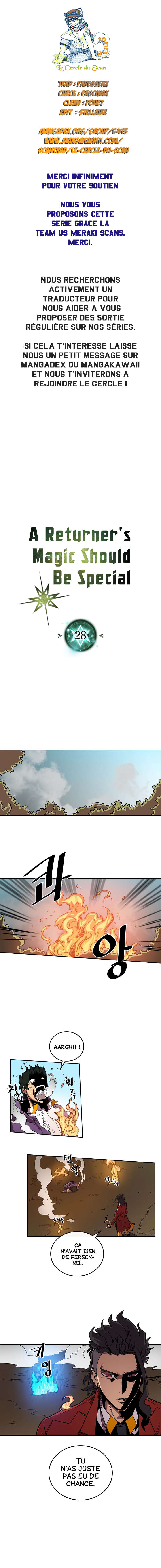 A Returner’s Magic Should Be Special Chapitre 28 - Page 1
