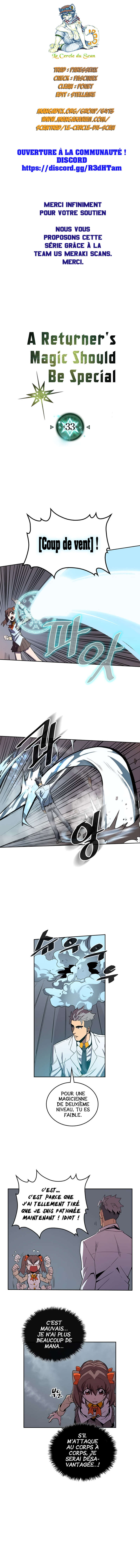 A Returner’s Magic Should Be Special Chapitre 33 - Page 1