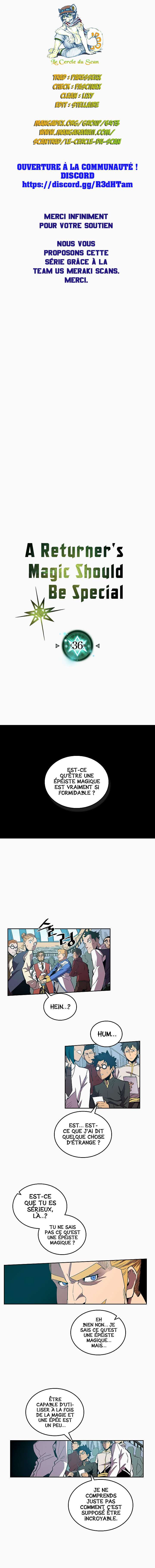 A Returner’s Magic Should Be Special Chapitre 36 - Page 1