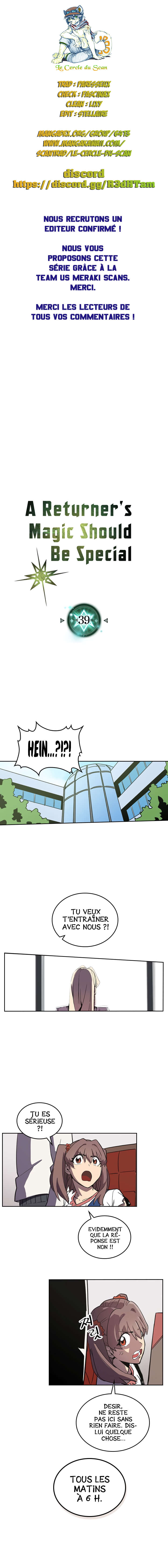 A Returner’s Magic Should Be Special Chapitre 39 - Page 1