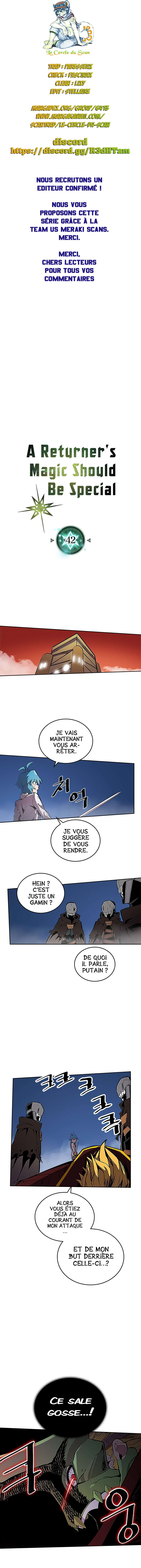 A Returner’s Magic Should Be Special Chapitre 42 - Page 1