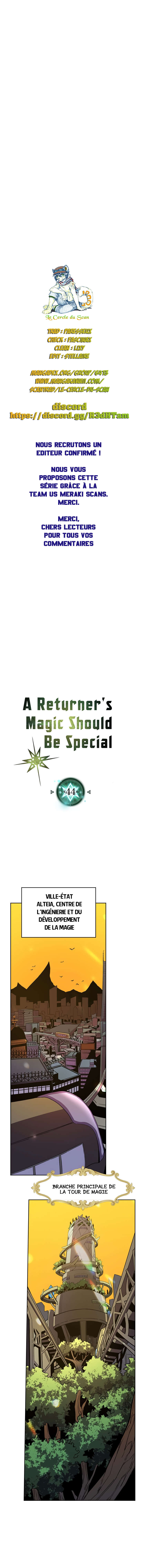 A Returner’s Magic Should Be Special Chapitre 44 - Page 1