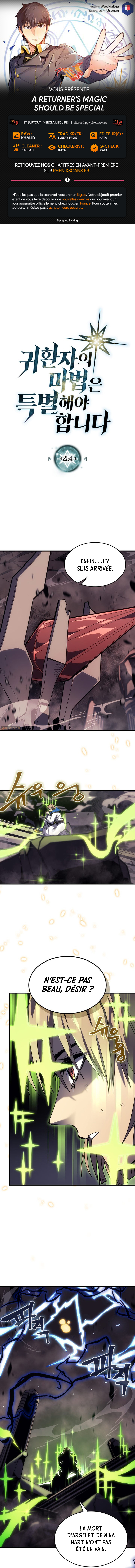 A Returner’s Magic Should Be Special Chapitre 254 - Page 1
