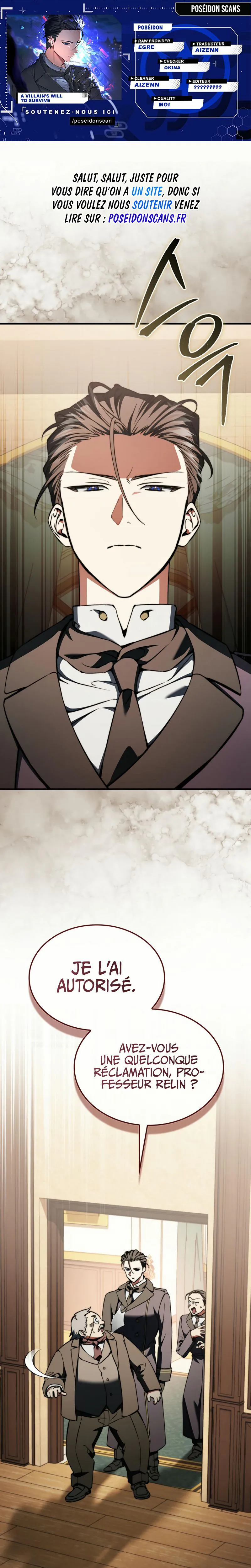 A Villain's Will to Survive Chapitre 31 - Page 1