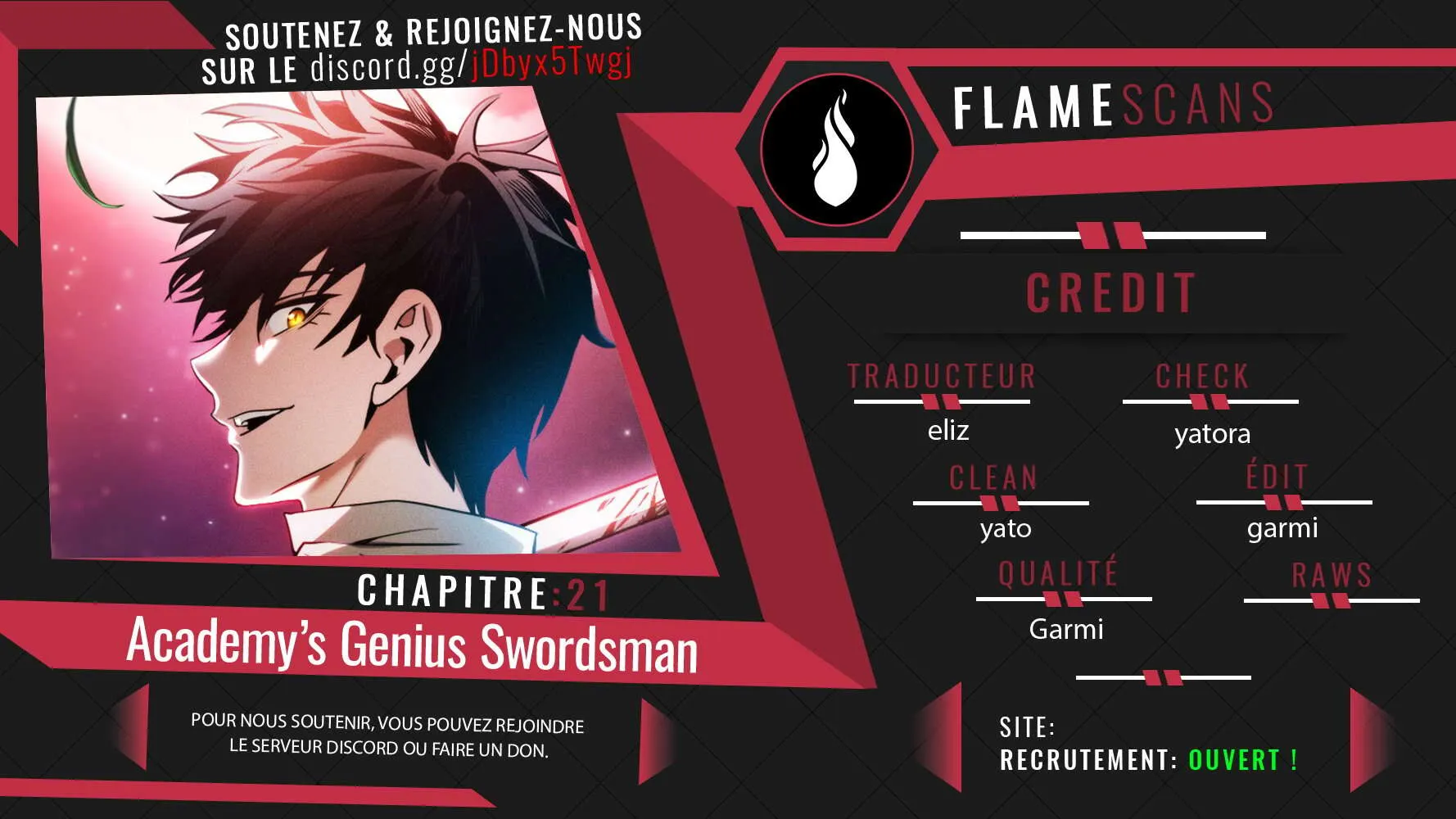 Academy’s Genius Swordmaster Chapitre 22 - Page 1
