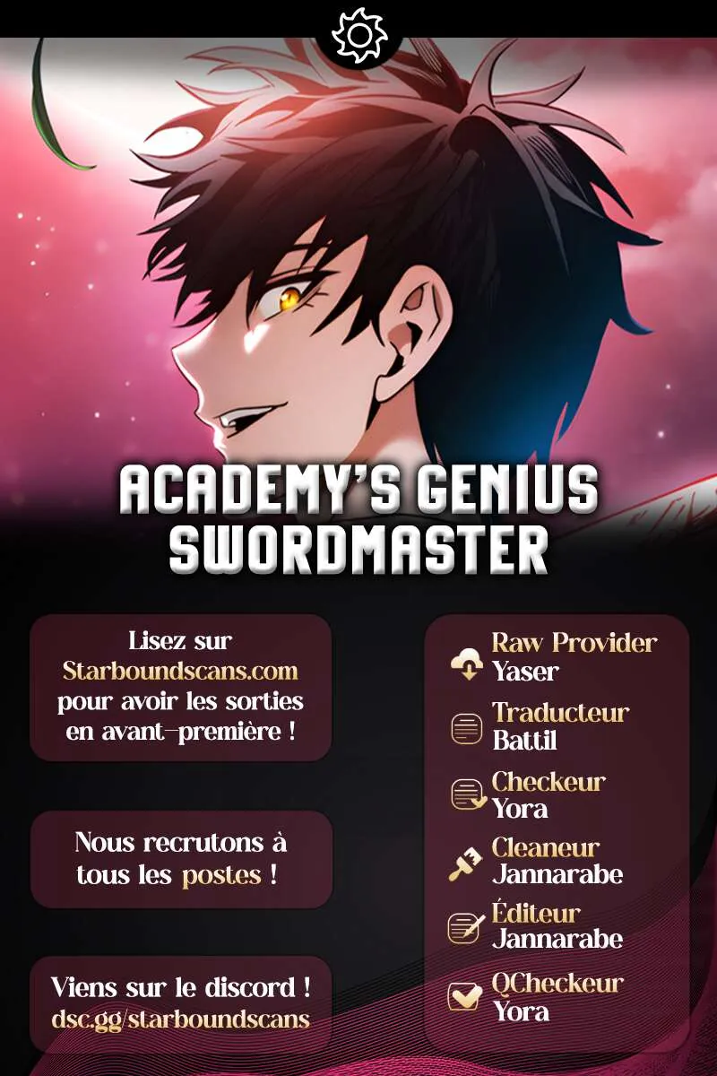 Academy’s Genius Swordmaster Chapitre 42 - Page 1
