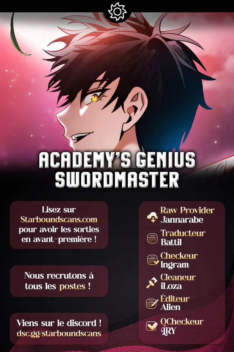Academy’s Genius Swordmaster Chapitre 56 - Page 1