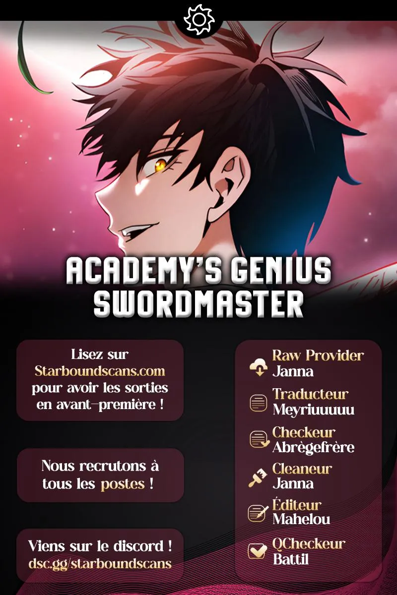 Academy’s Genius Swordmaster Chapitre 59 - Page 1