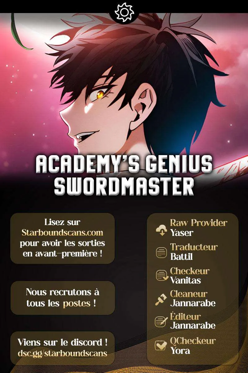 Academy’s Genius Swordmaster Chapitre 31 - Page 1