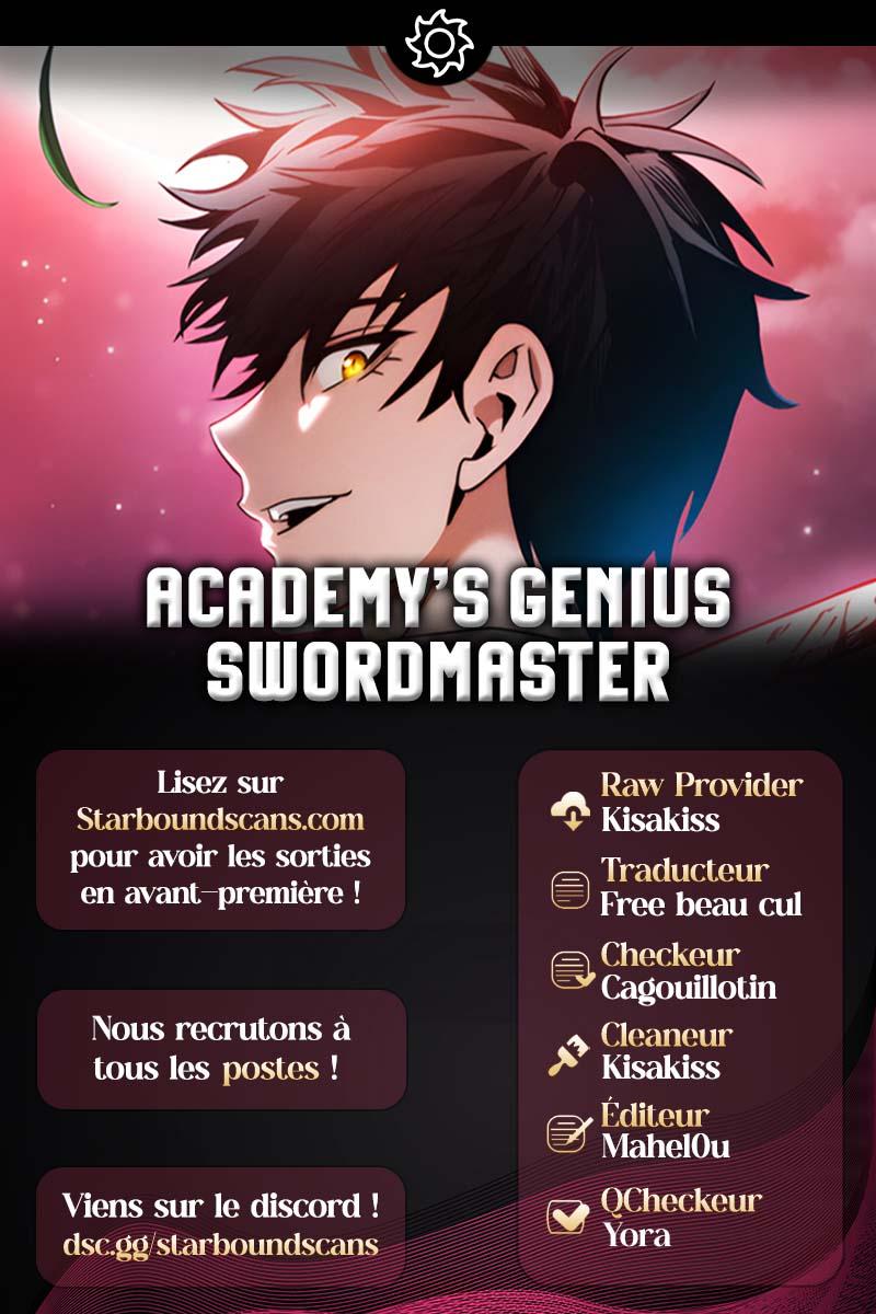 Academy’s Genius Swordmaster Chapitre 104 - Page 1