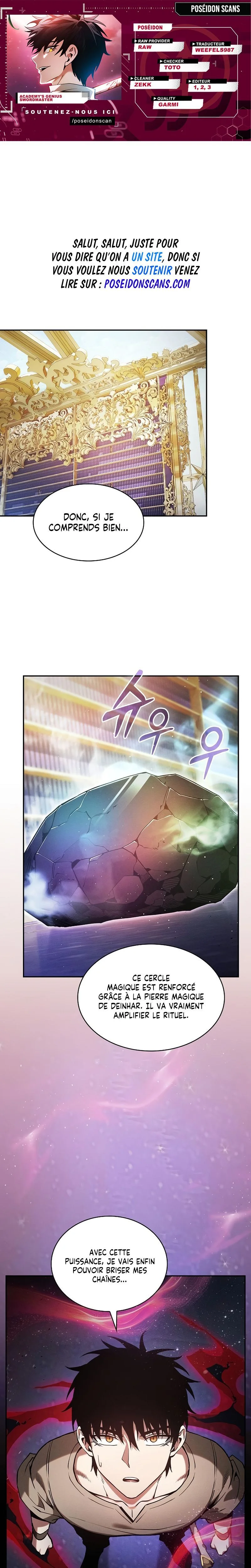 Academy’s Genius Swordmaster Chapitre 121 - Page 1