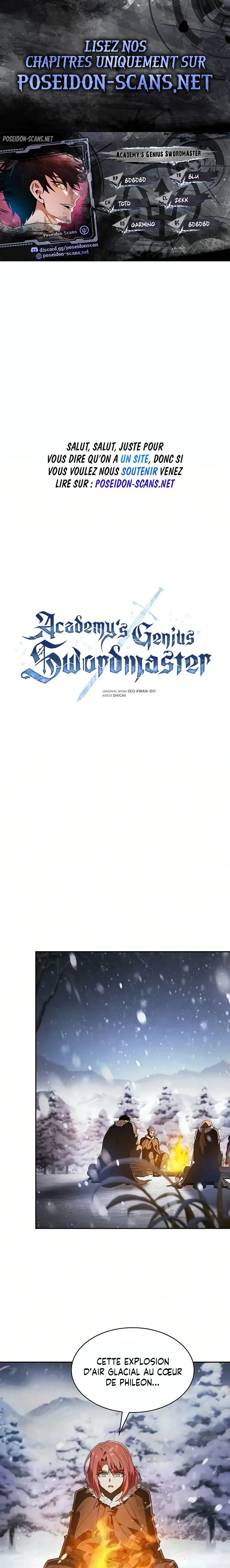 Academy’s Genius Swordmaster Chapitre 132 - Page 1