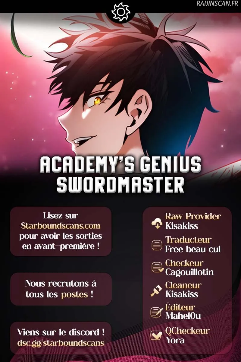 Academy’s Genius Swordmaster Chapitre 101 - Page 1