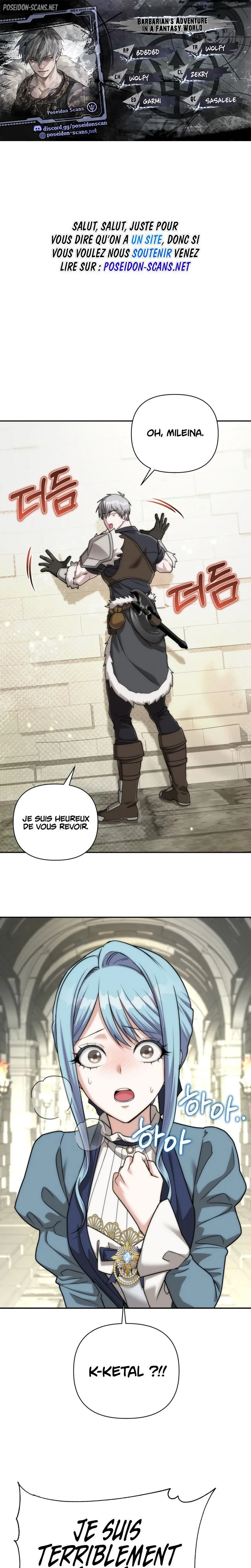 Barbarian's Adventure in a Fantasy World Chapitre 58 - Page 1