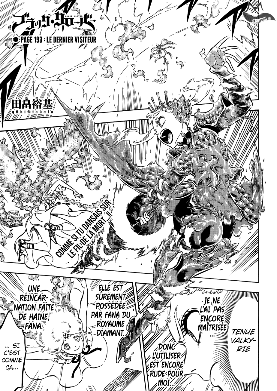 Black Clover Chapitre 193 - Page 1