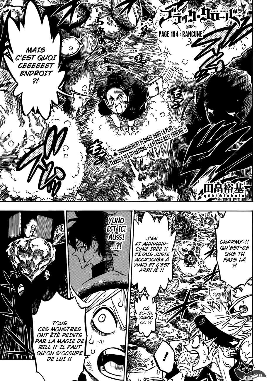 Black Clover Chapitre 194 - Page 1