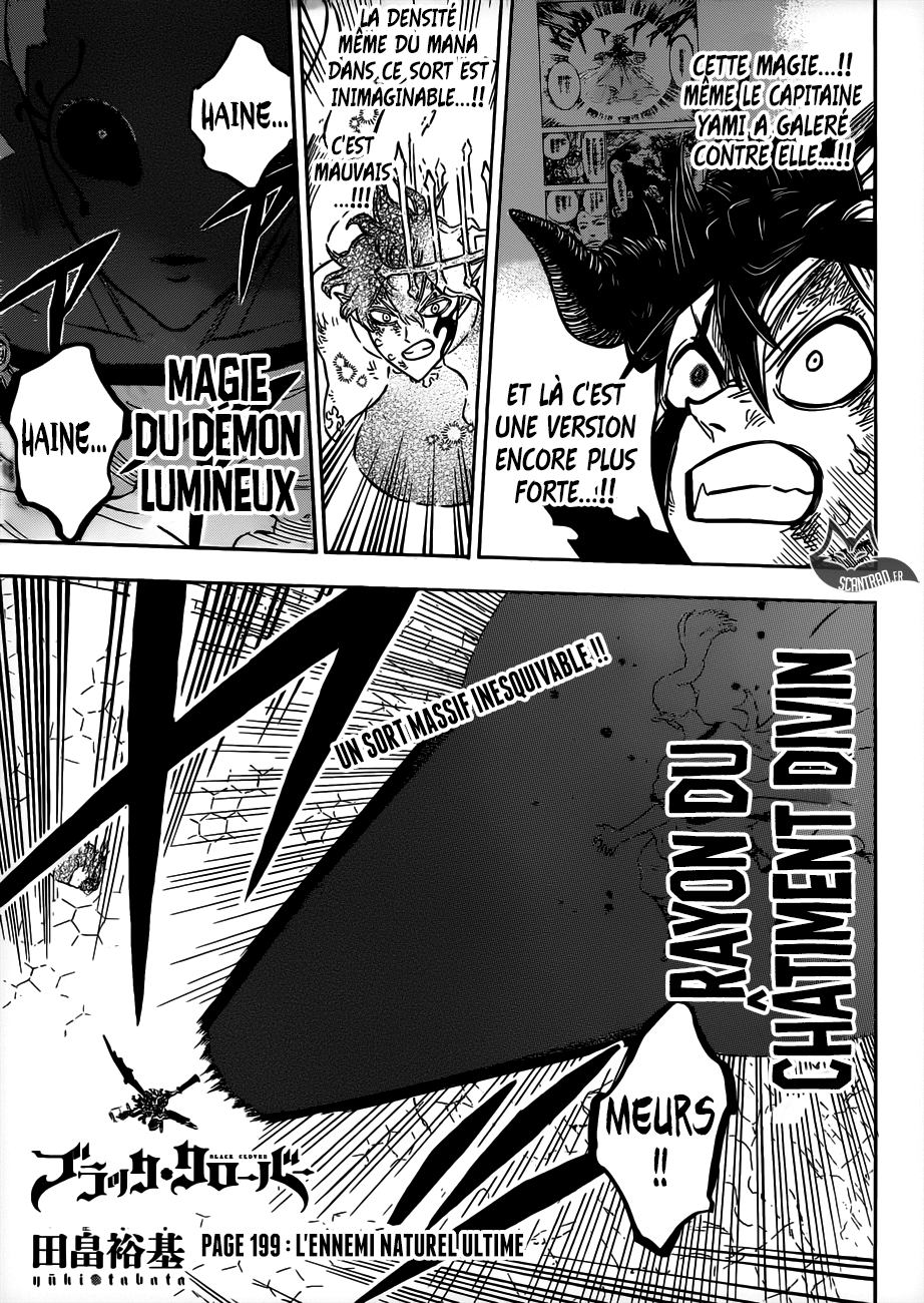 Black Clover Chapitre 199 - Page 1