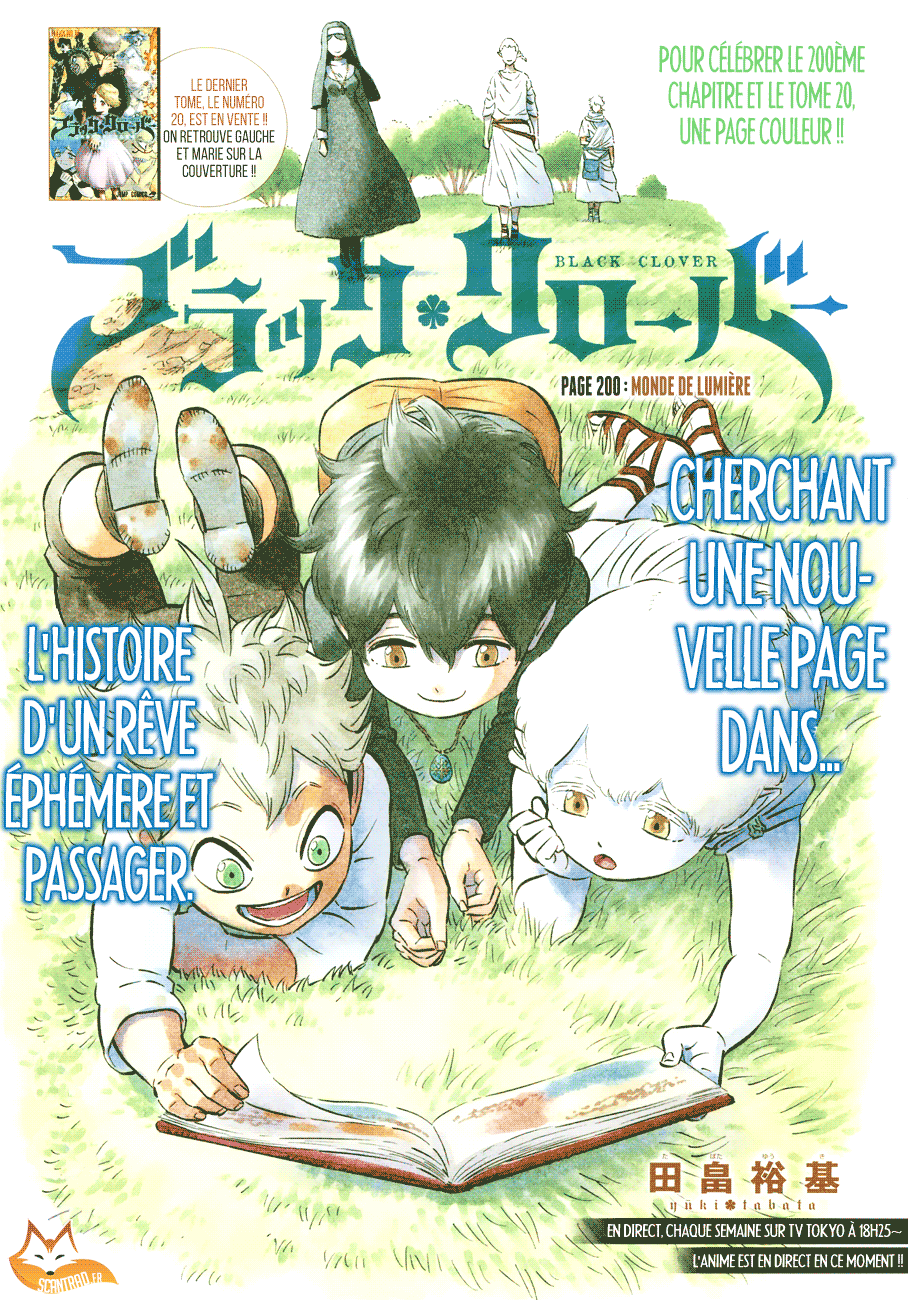 Black Clover Chapitre 200 - Page 1