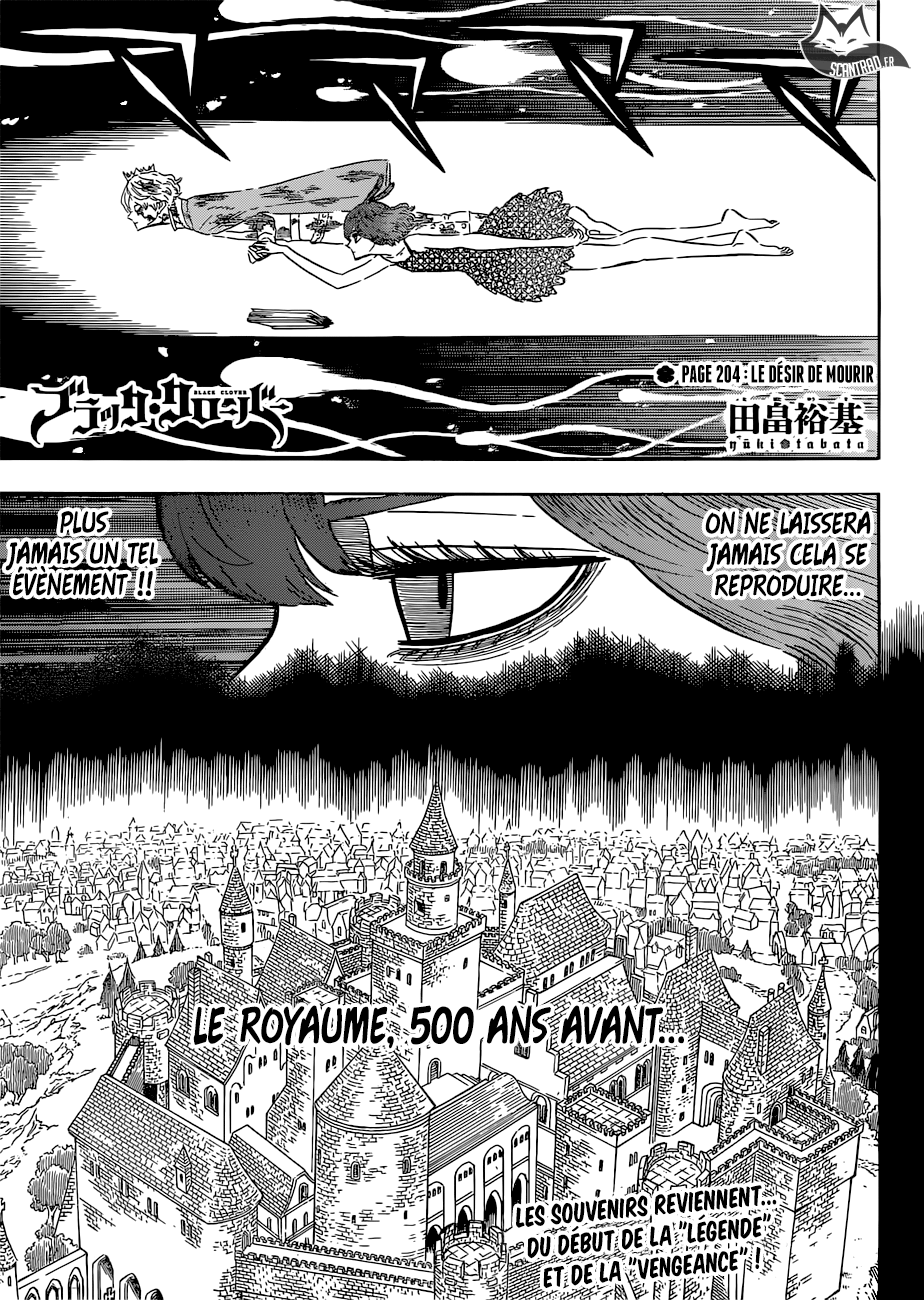 Black Clover Chapitre 204 - Page 1
