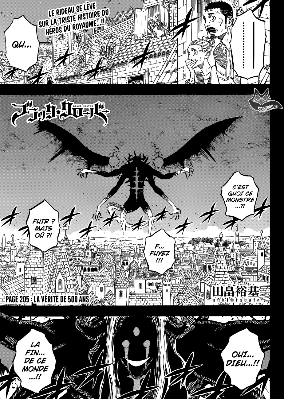 Black Clover Chapitre 205 - Page 1