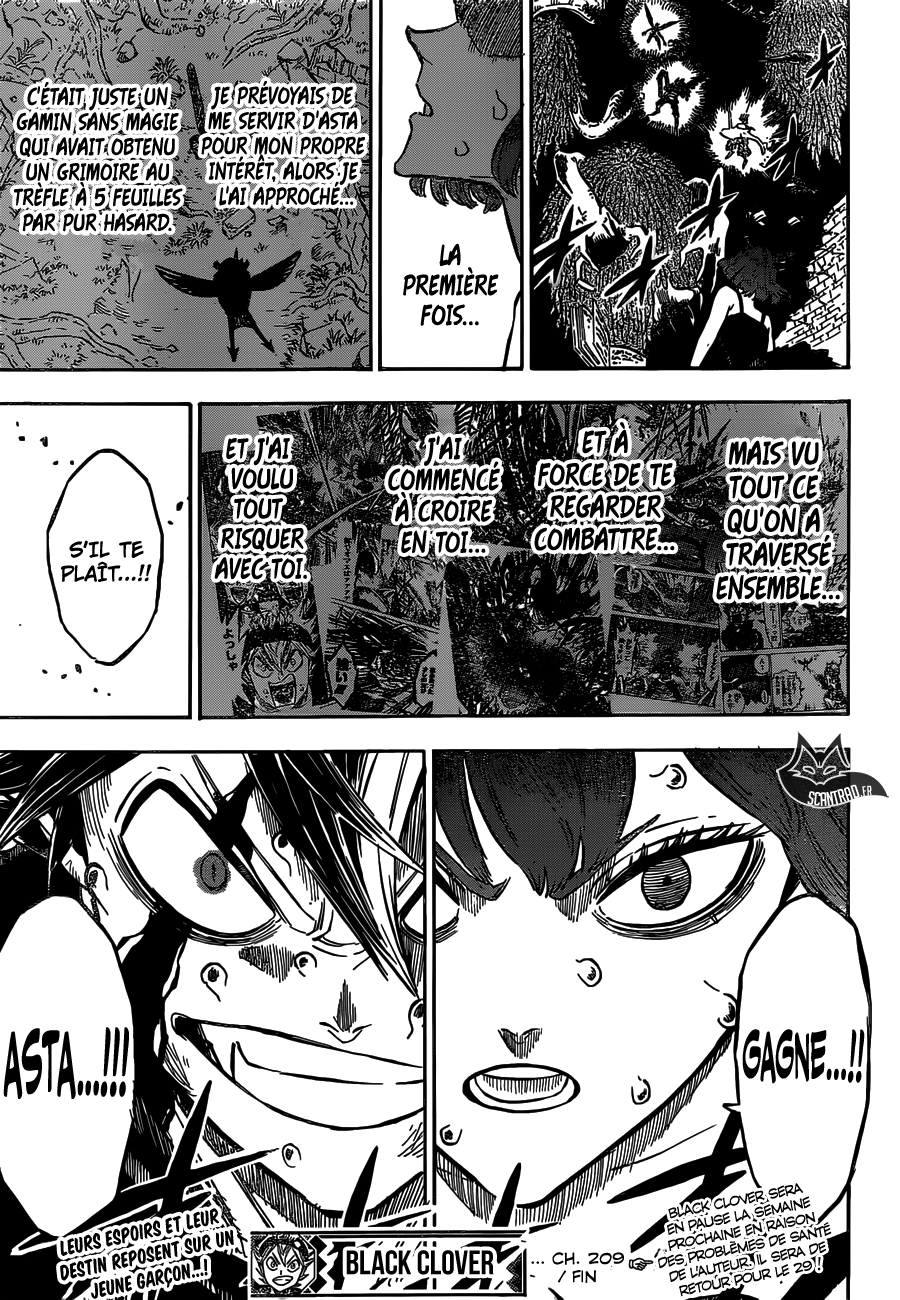 Black Clover Chapitre 209 - Page 11