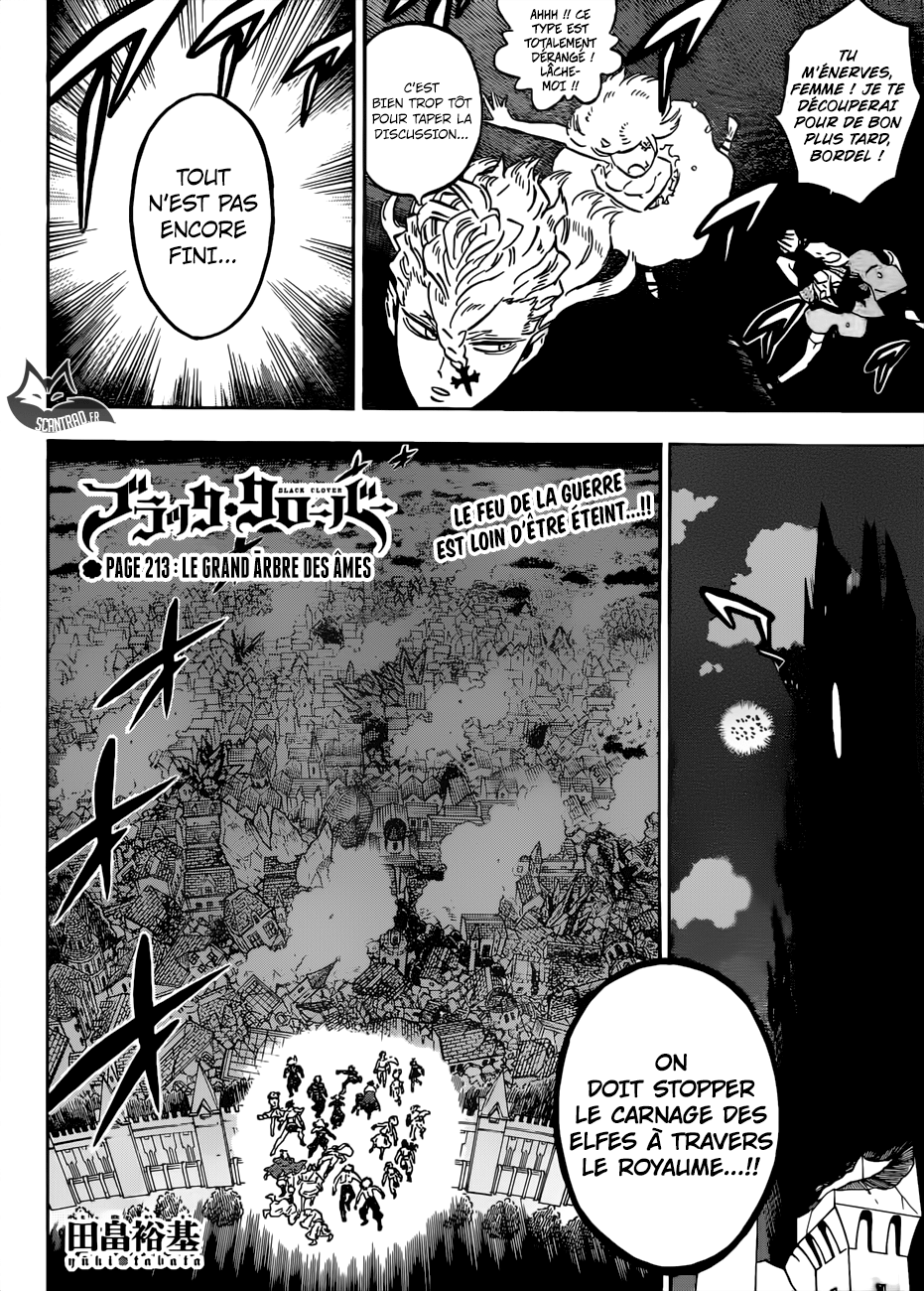 Black Clover Chapitre 213 - Page 2