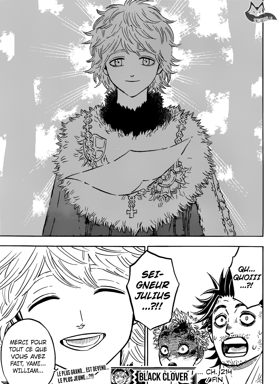 Black Clover Chapitre 214 - Page 15