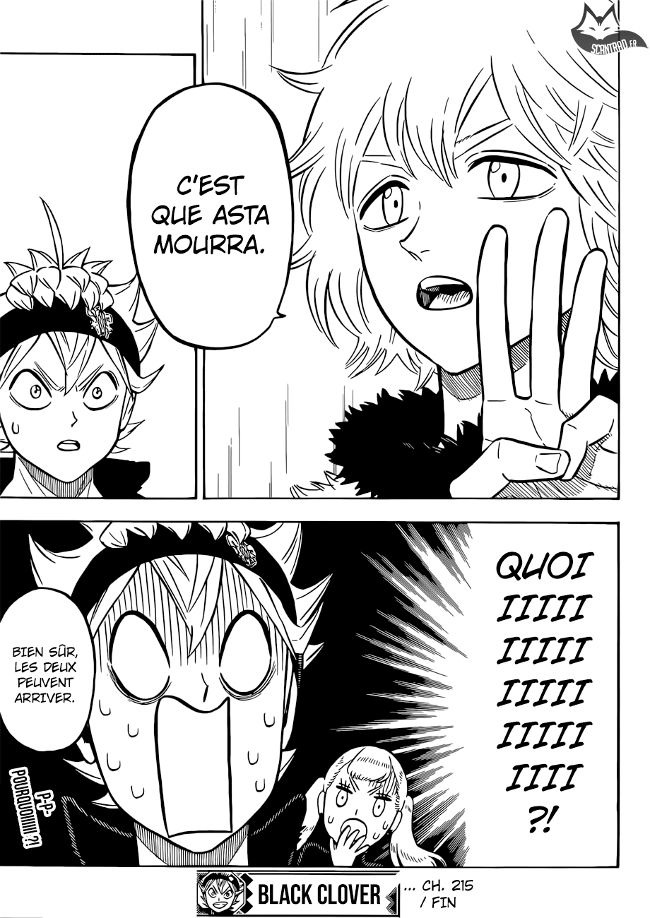 Black Clover Chapitre 215 - Page 11