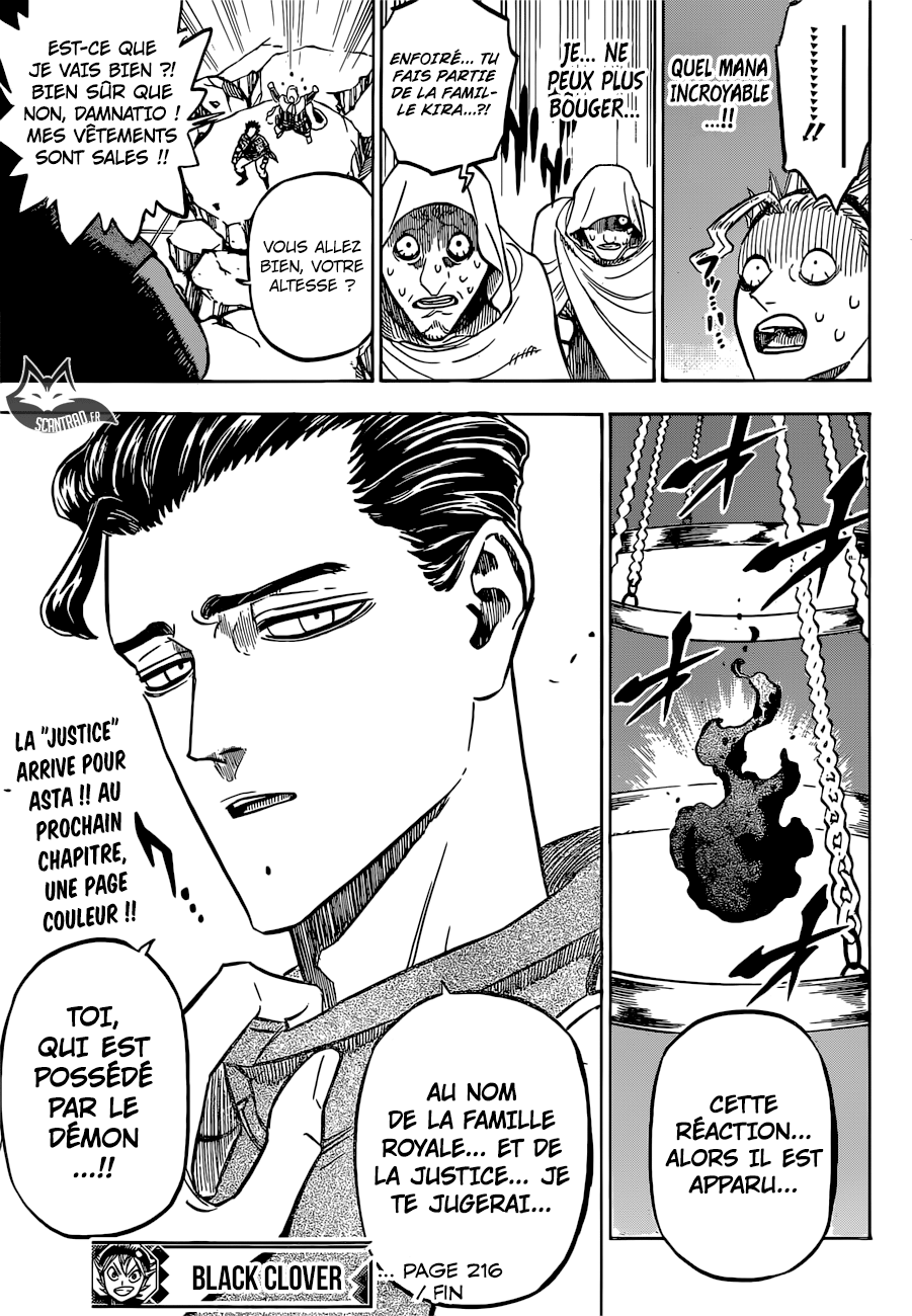 Black Clover Chapitre 216 - Page 15