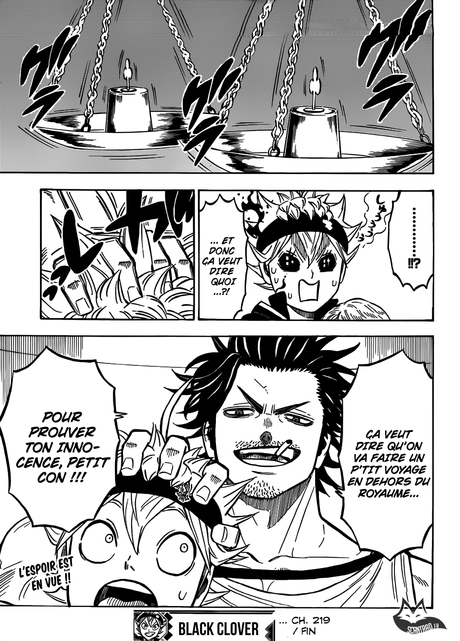 Black Clover Chapitre 219 - Page 13