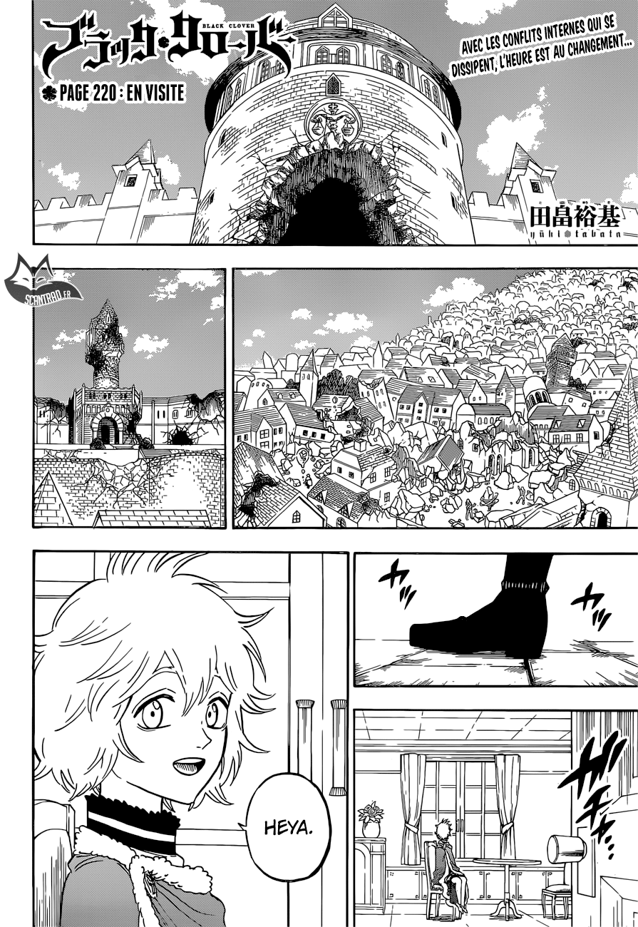 Black Clover Chapitre 220 - Page 2