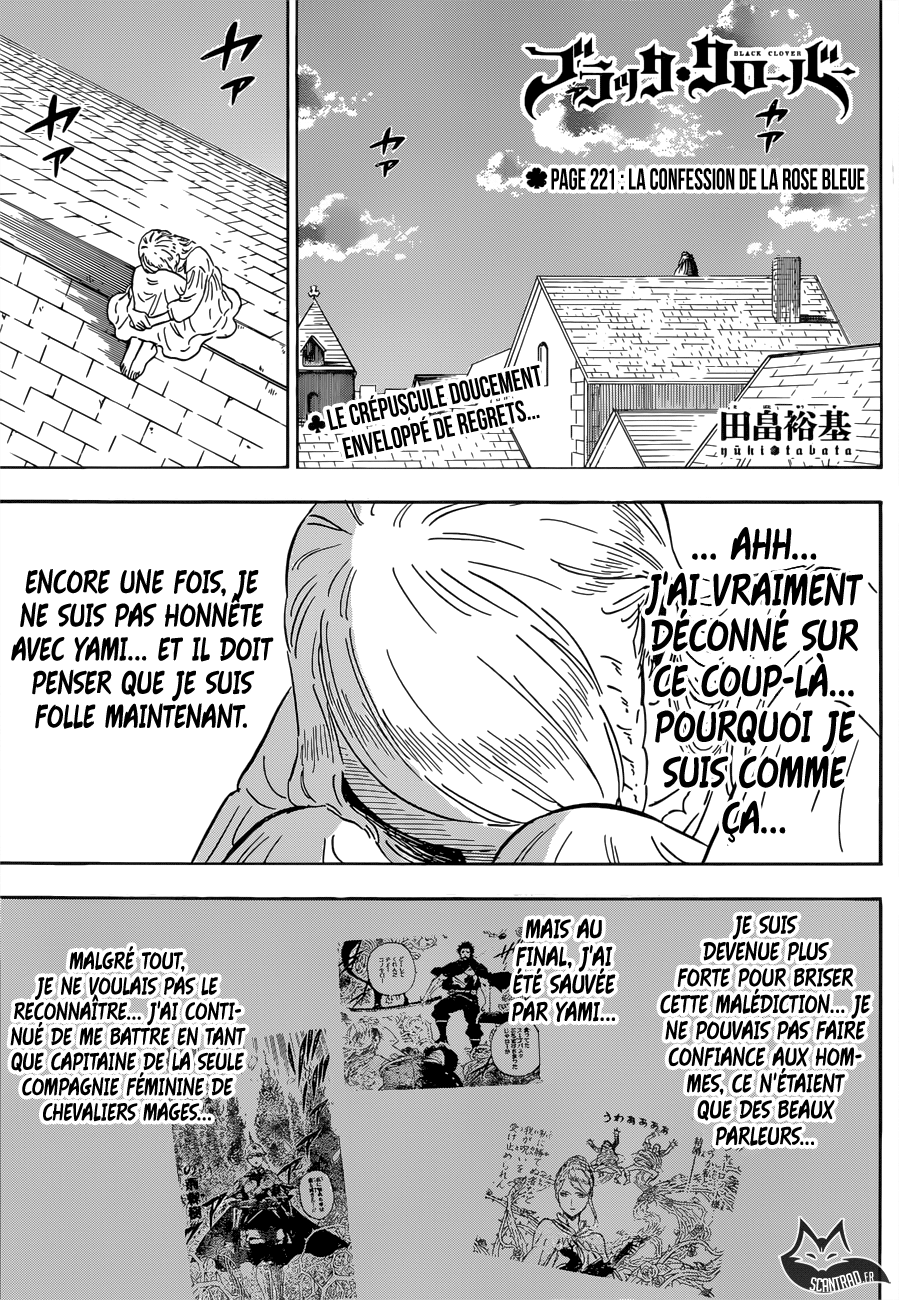 Black Clover Chapitre 221 - Page 1