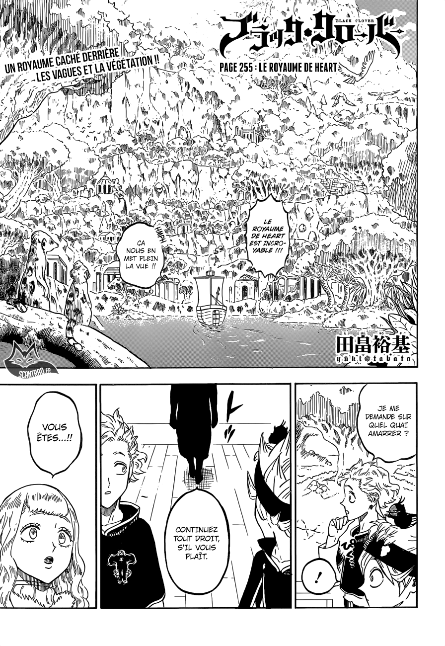 Black Clover Chapitre 225 - Page 1