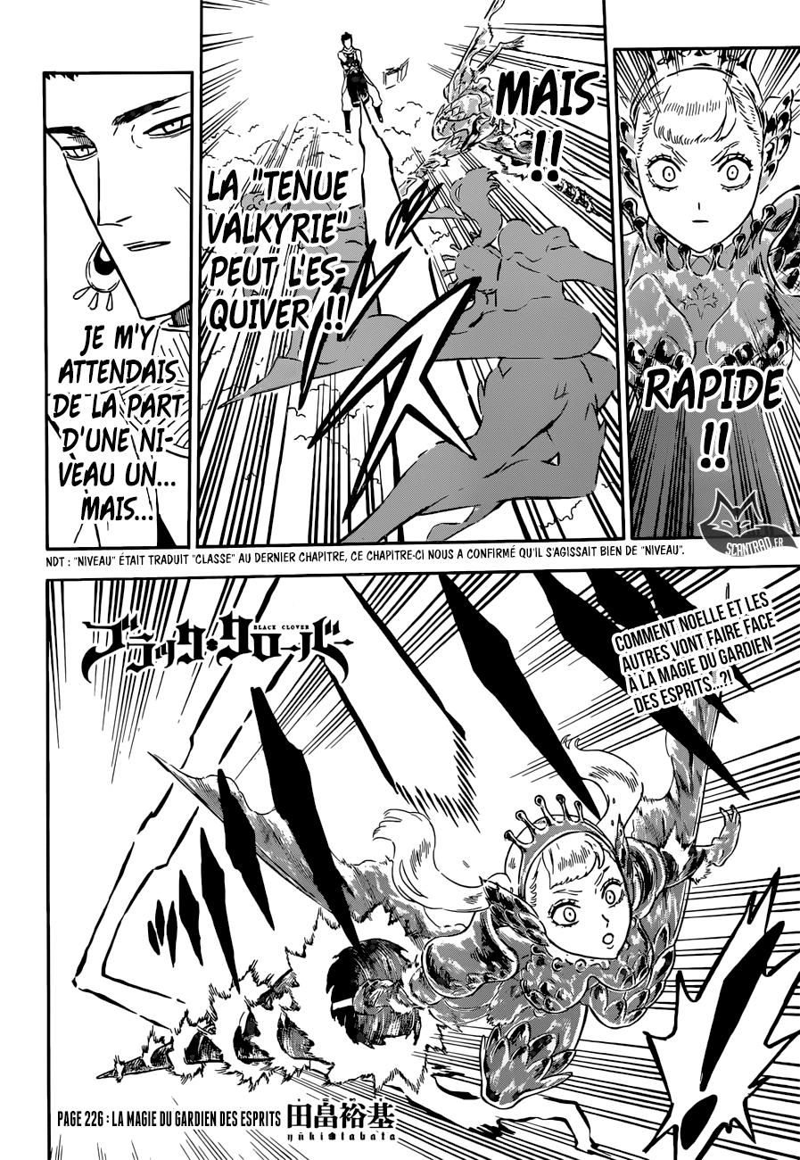 Black Clover Chapitre 226 - Page 2