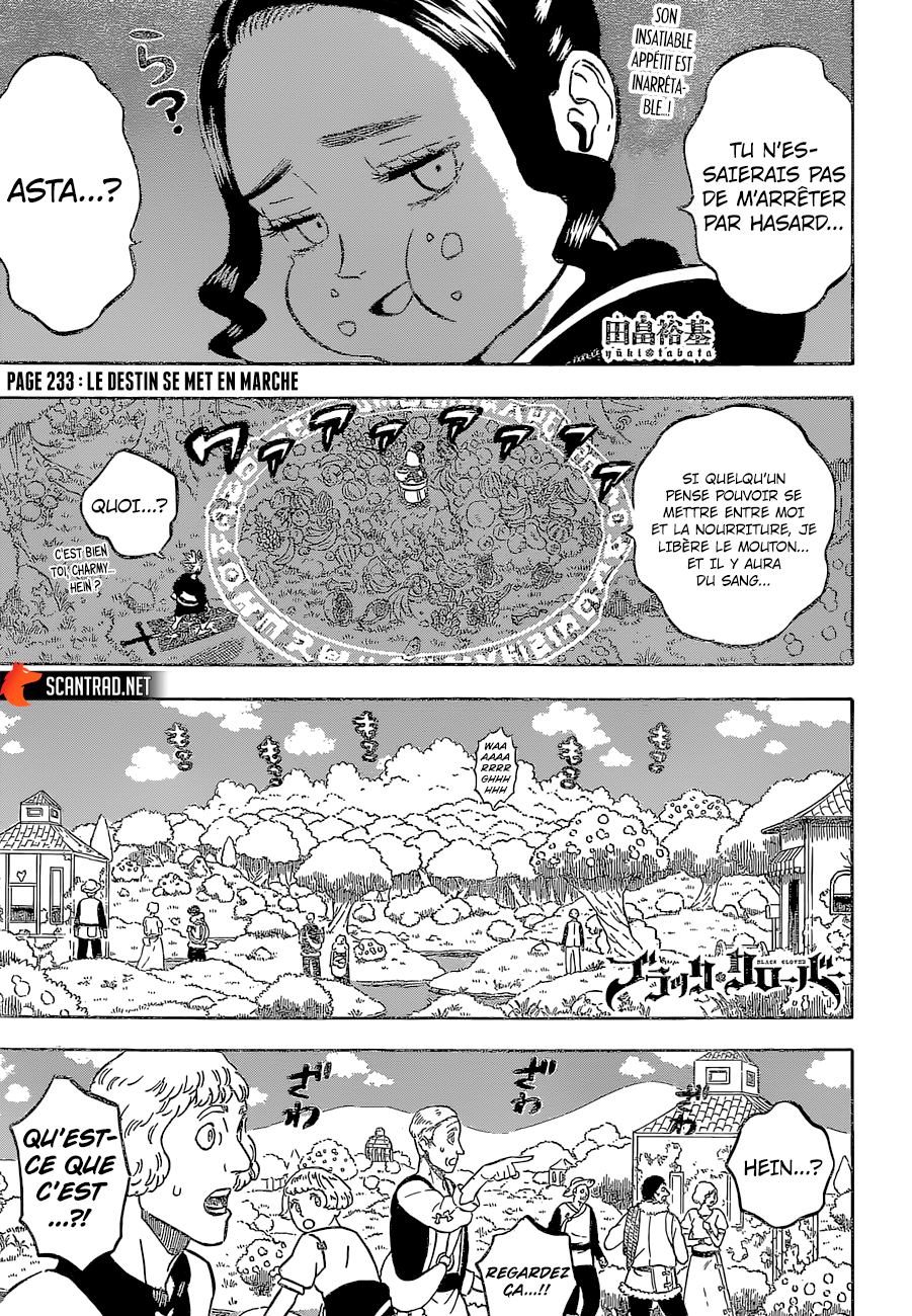 Black Clover Chapitre 233 - Page 1