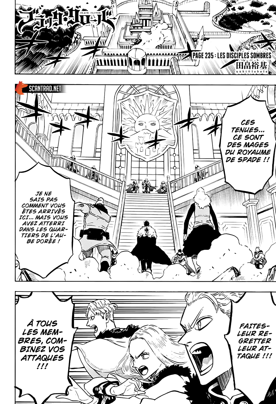 Black Clover Chapitre 235 - Page 2