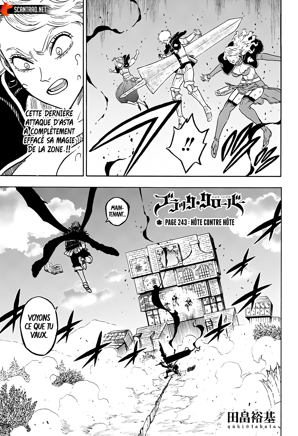 Black Clover Chapitre 243 - Page 1