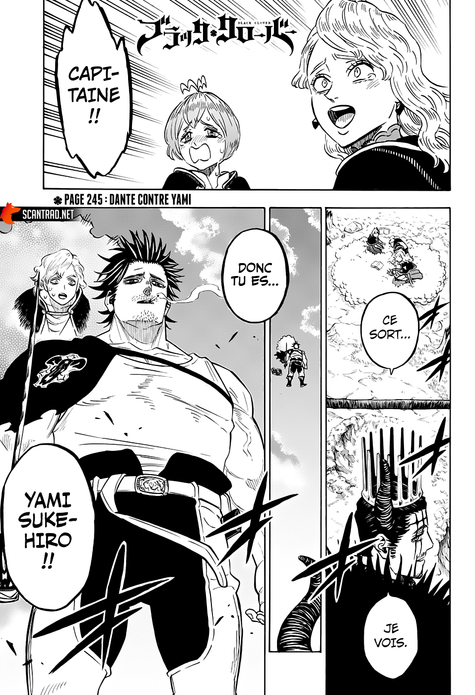 Black Clover Chapitre 245 - Page 1