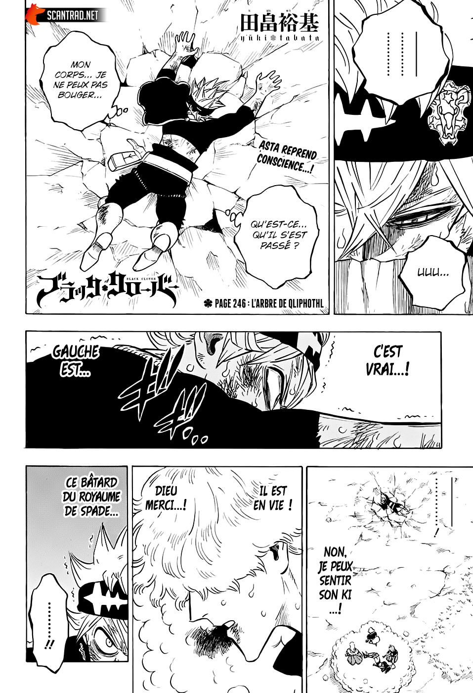 Black Clover Chapitre 246 - Page 2