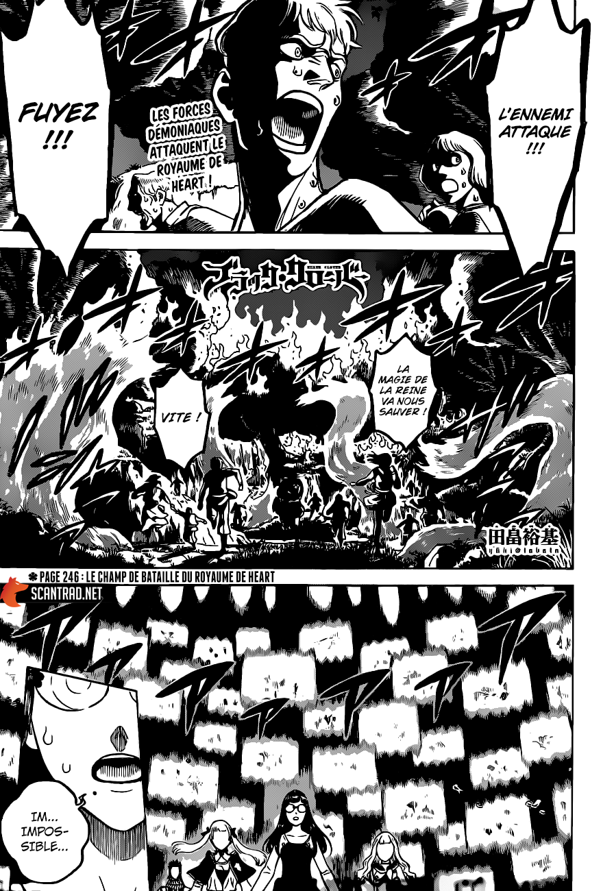 Black Clover Chapitre 247 - Page 1