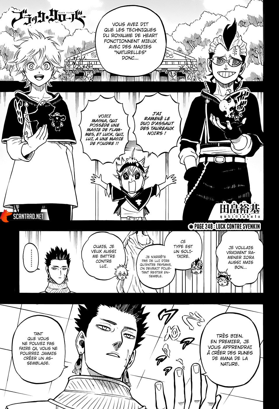 Black Clover Chapitre 248 - Page 1
