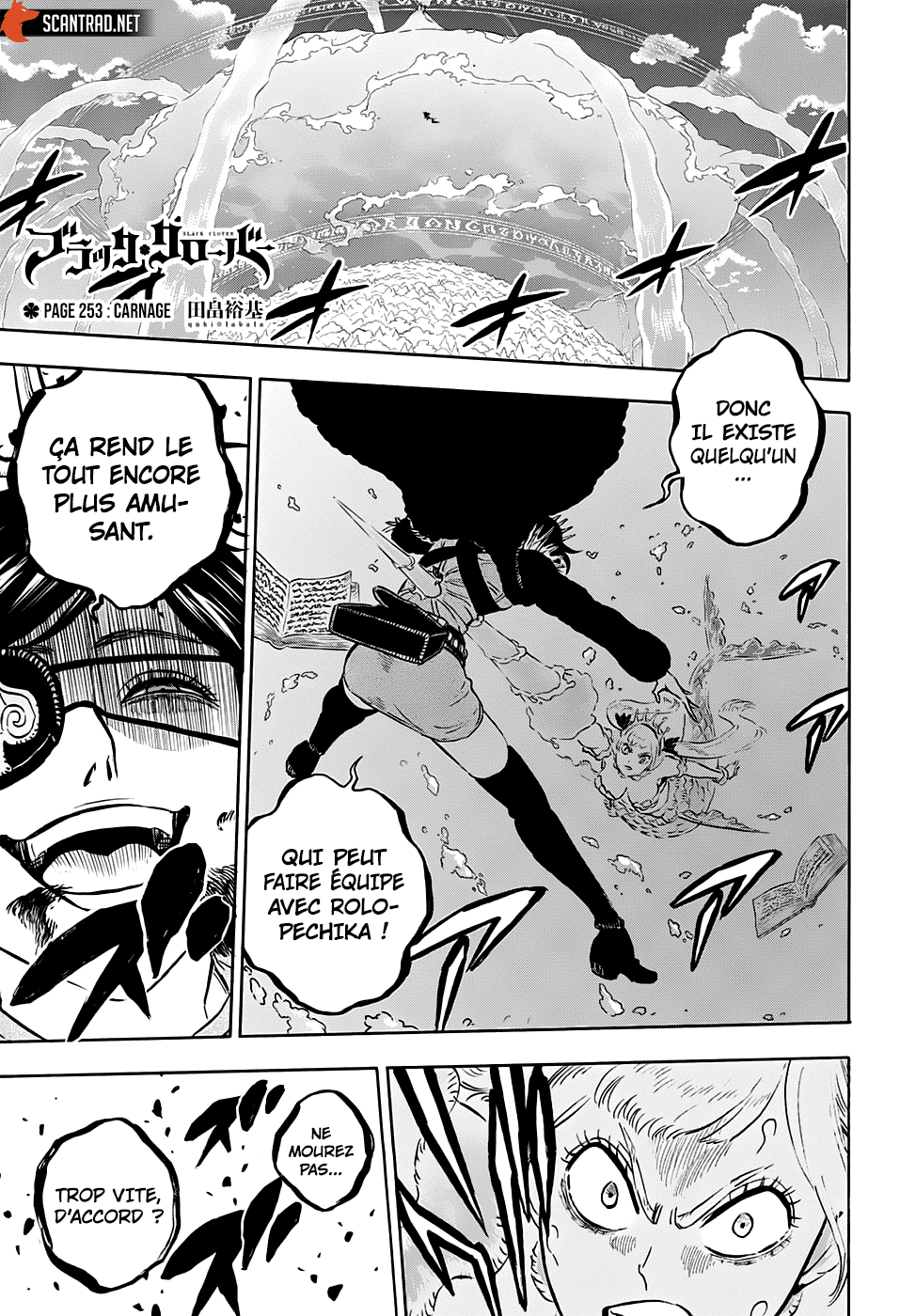Black Clover Chapitre 253 - Page 1