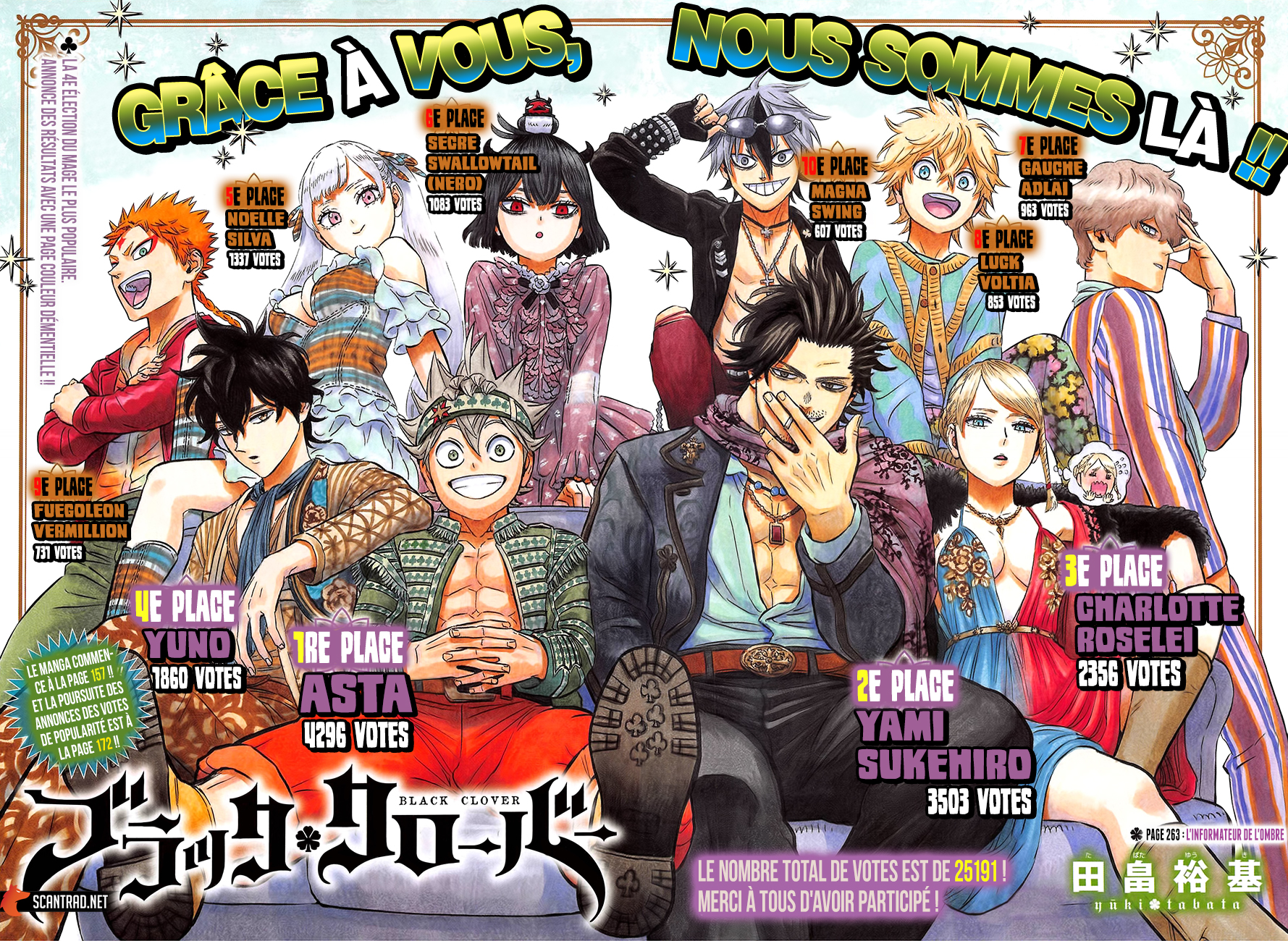Black Clover Chapitre 263 - Page 1