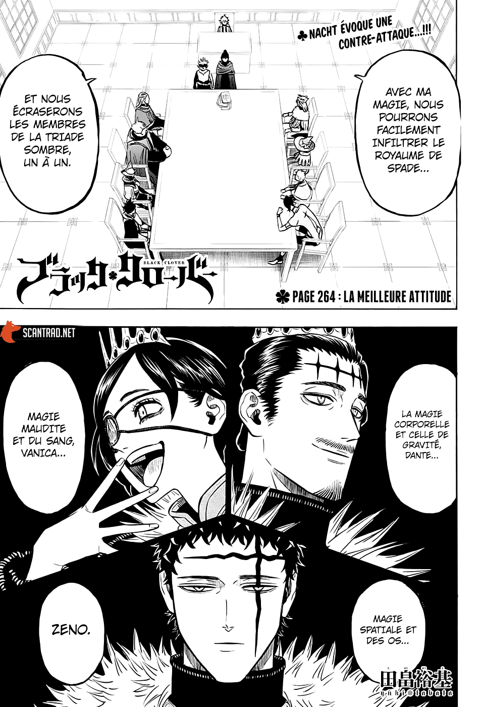 Black Clover Chapitre 264 - Page 1