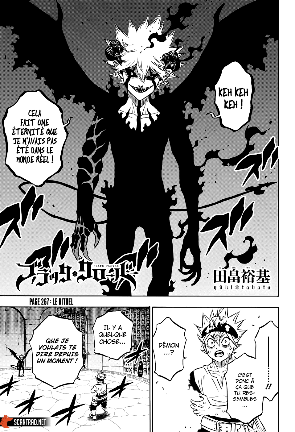 Black Clover Chapitre 267 - Page 1