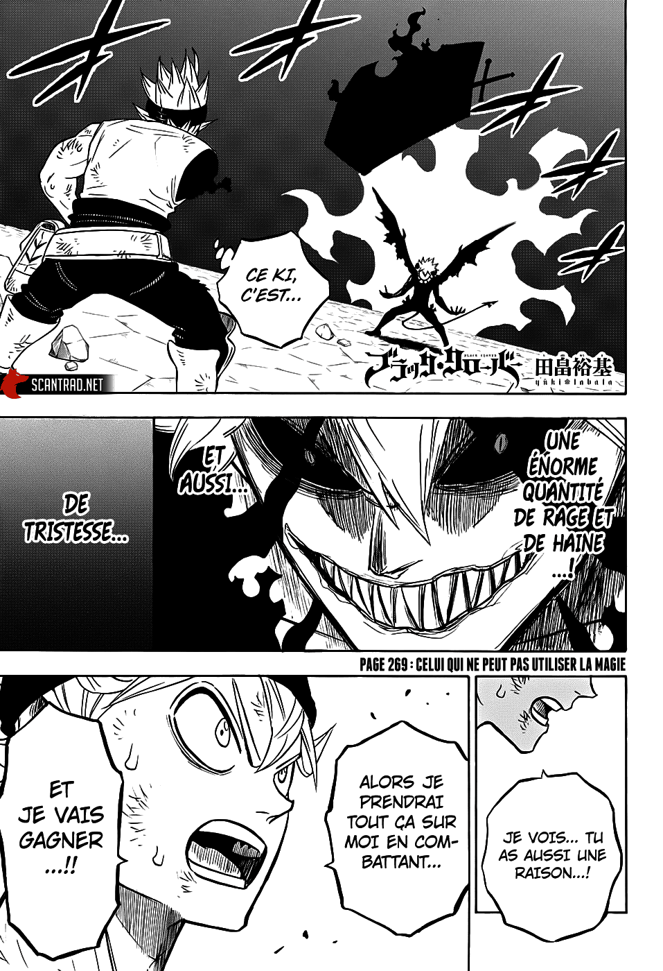 Black Clover Chapitre 269 - Page 1