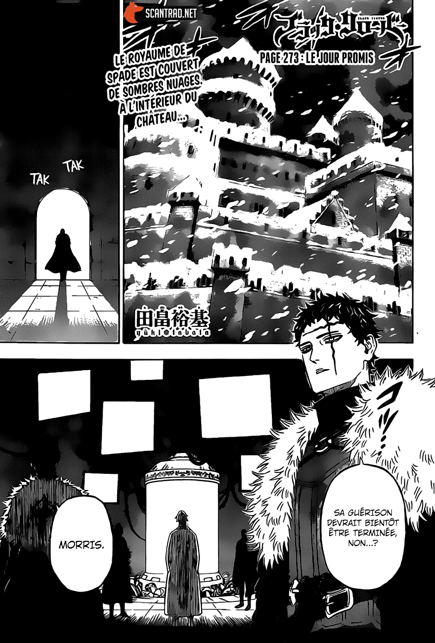 Black Clover Chapitre 273 - Page 1